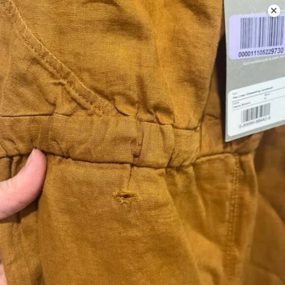 NWT Everlane The linen shoestring jumpsuit - Picture 10 of 11